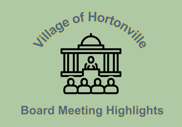 Village of Hortonville Board Meeting Highlights